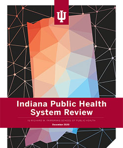 indiana public health system review report cover